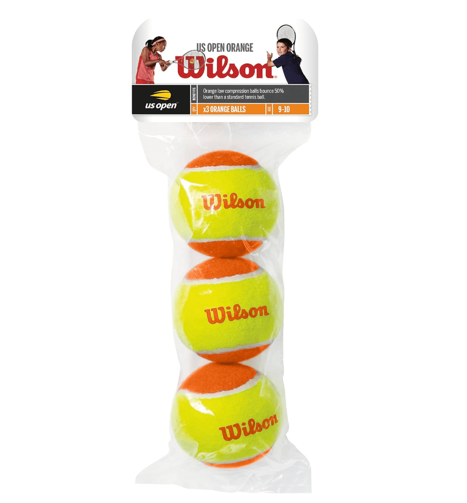 Wilson US Open Orange Tennis Balls